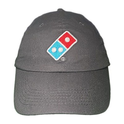 Domino's GEAR Barco Employee Baseball Cap Adjustable DP700 BLACK Embroidered 