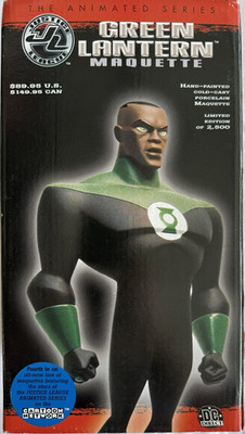 DC Direct Green Lantern Justice League Animated Porcelain Limited Edition Figur 