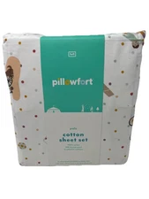 Pillowfort Pals Cotton Kids' Full Sheet Set Bedding Kids OEKO-TEX Certified
