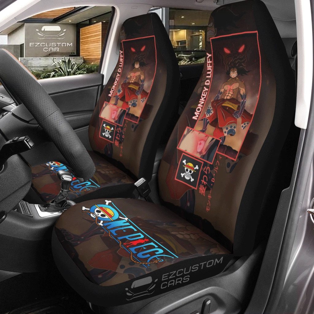 Luffy One Piece Anime Car Seat Covers for Car
