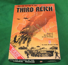 VINTAGE AH AVALON HILL RISE & DECLINE OF THE 3RD RICH WW2 STRATEGY GAME COMPLETE