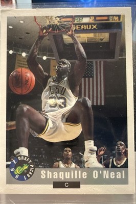 1992 Classic Draft Picks - Shaquille O'Neal #1 (RC)