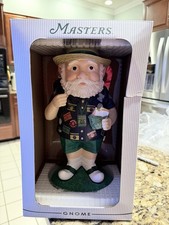 2021 Masters Golf Tournament Collectible Gnome Green White Officially Licensed