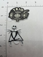 STICKER: Disney Nightmare Before Christmas Jack Skellington Sally Zero halloween