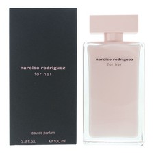 Narciso Rodriguez For Her Eau de Parfum 100ml Spray Women's - NEW. EDP