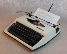 1978 Script Font Adler Tippa S Typewriter - Immaculate - Ribbon Fitted & Spare