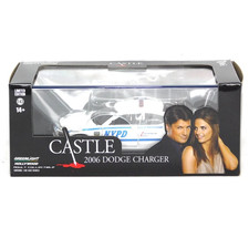 Greenlight Dodge Charger Lx New York City Deparment Police 2006 Castle 1:43 86603
