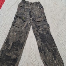 Magellan Camo Cargo Pants Boys Size 8-10 Hunting Camo Pants Realtree