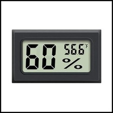 Mini Hygrometer Indoor Humidity Meter, Small Digital Thermometer Humidity Gauge