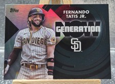 FERNANDO TATIS JR. 2022 Topps Series 1 #GN-2 GENERATION NOW INSERT Padres 