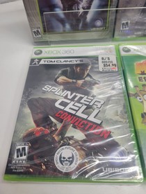 LOT OF 4 XBOX 360 GAMES- FACTORY SEALED XBOX 360 GAMES