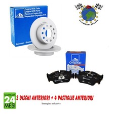 Kit Dischi Freno + Pastiglie Ant Ate Per Mercedes Sl 320 280