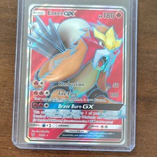 Pokémon Entei GX 71/73 Shining Legends Full Art Holo Ultra Rare English 180 on eBay
