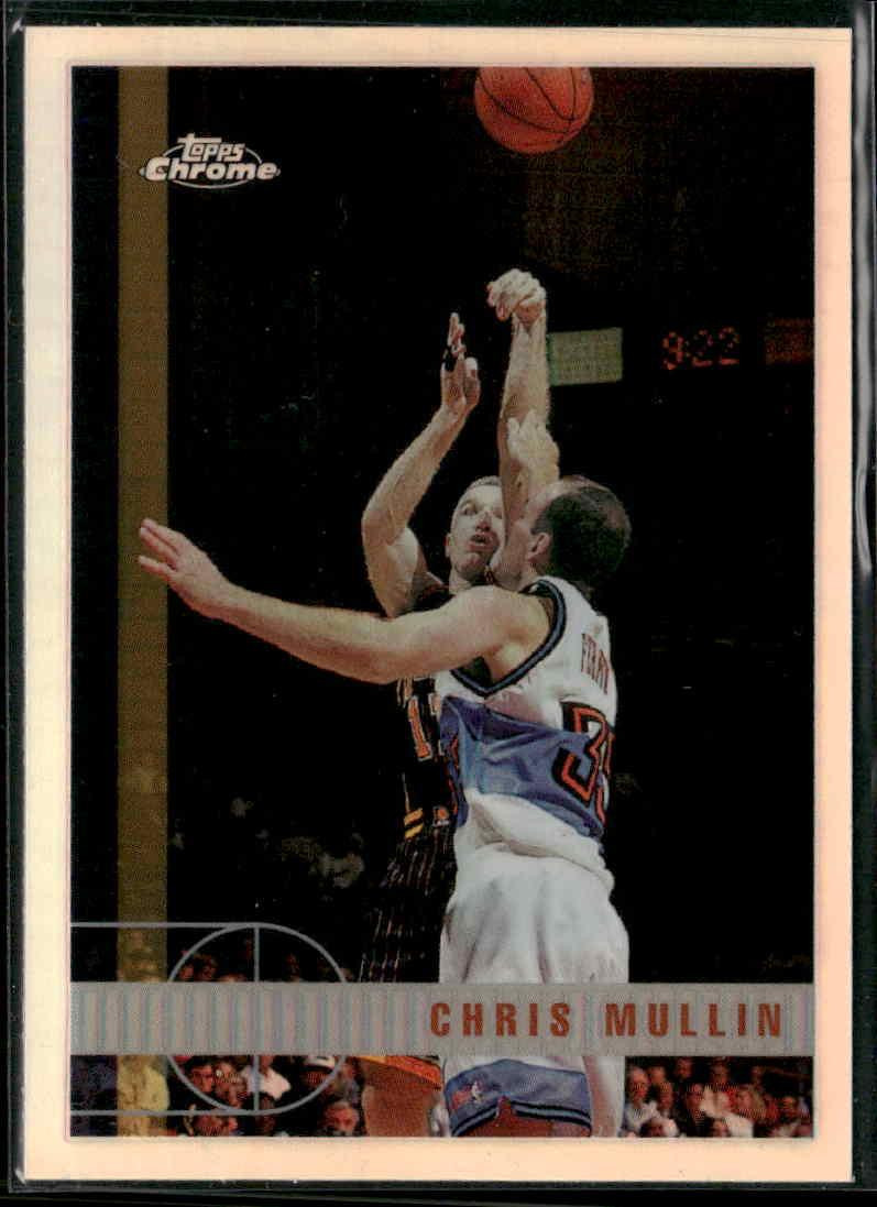 1997-98 Topps Chrome #132 Chris Mullin Refractors