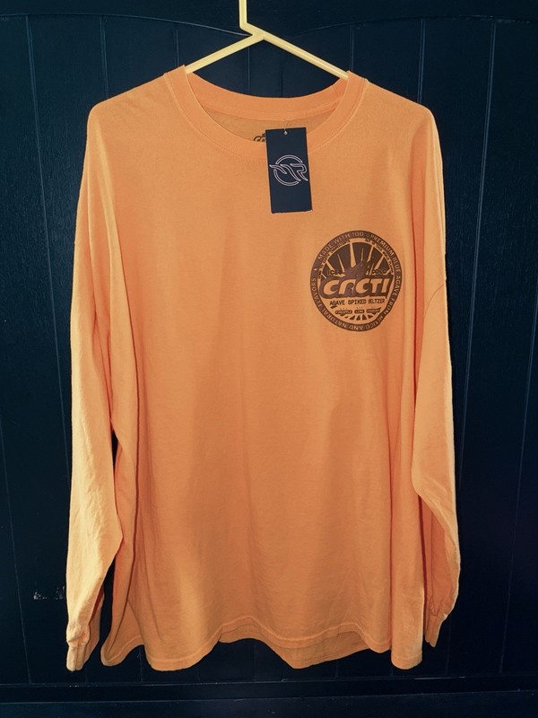 Travis Scott Cacti x Magnolia Park Mono Seal Heritage Gold L/S Tee XXL