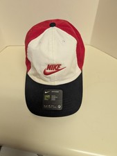 NIKE Limited Junior Heritage 86 Futura Cap Red,White  Blue Colorblock TRENDING.