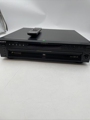 Sony CDDVD Player 5Disc DVDCD Changer DVPNC665P WRemote FIN G2U