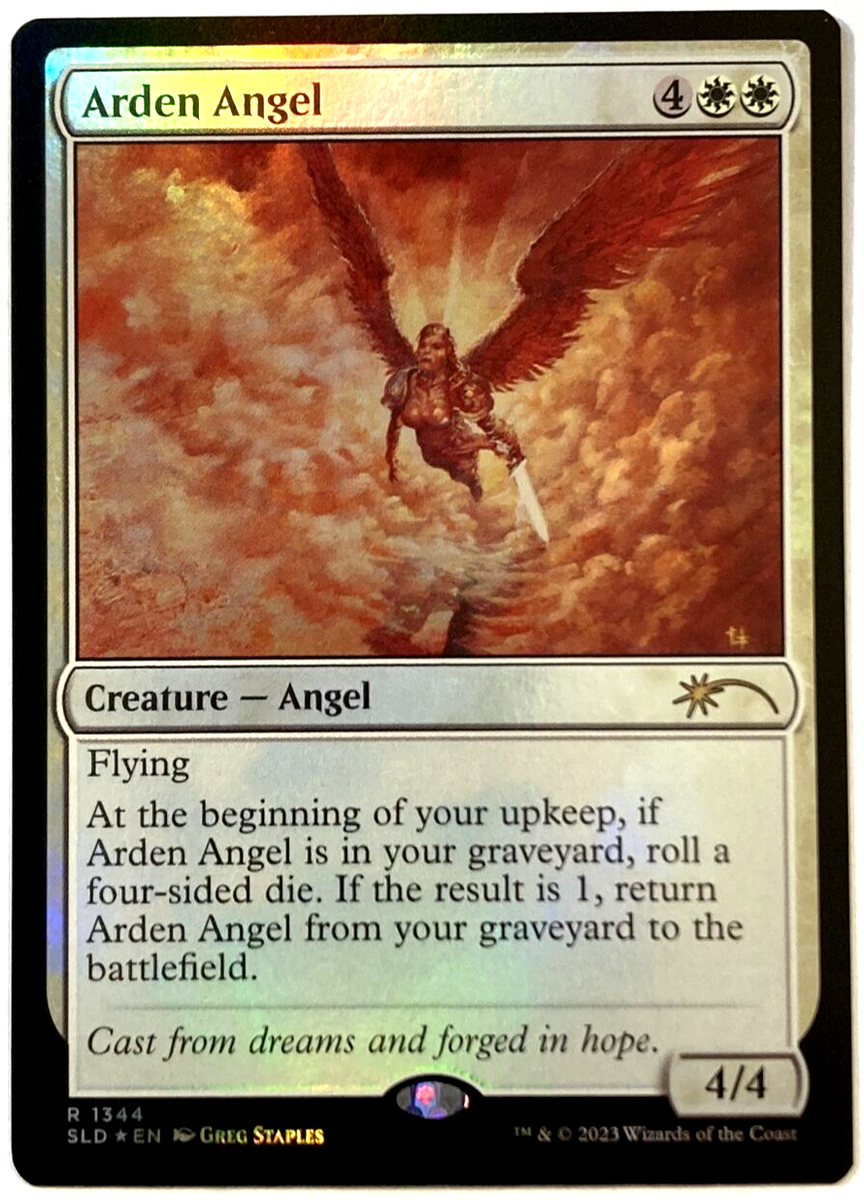 MTG Arden Angel *FOIL* Secret Lair Angels Commander Deck