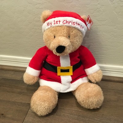 santa teddy bear