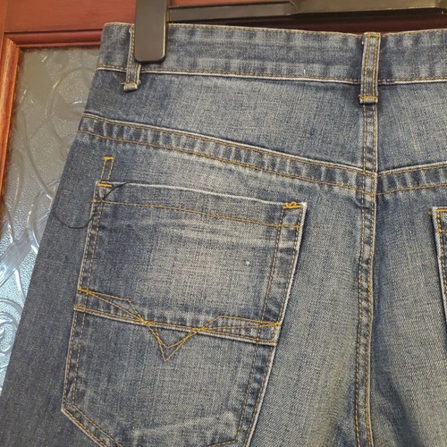 Burton Menswear Jeans Blue Denim Straight Mens W34 L30 Great Condition - 第 18/20 張圖片