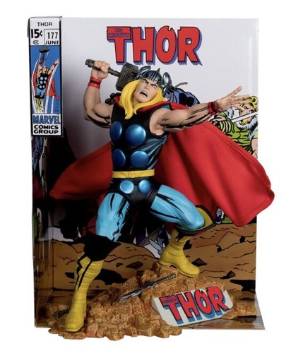 Mcfarlane escala 1:6 Thor - Mighty Thor #177 cómic cubierta estatua EN MANO - Imagen 2 de 10