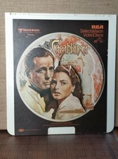 CASABLANCA CED SELECTAVISION VIDEODISC --- TESTED