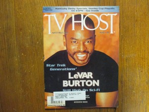 April 27 1996 Harrisburg Pa Tv Host Magazine Levar Burton Star Trek Generations Ebay