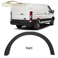 RIGHT PASSENGER SIDE REAR FENDER FLARE MOLDING TRIM FOR FORD TRANSIT 2015-2019