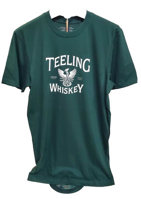 Teeling Whiskey T-Shirt Size S - Green (NEW)