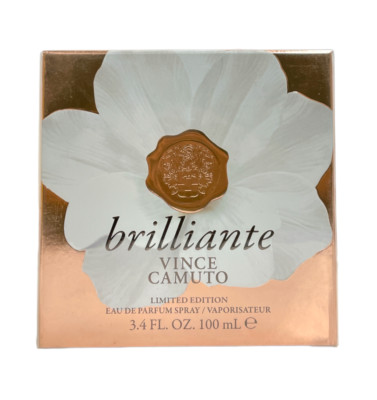 Vince Camuto Brilliante Eau De Parfum Spray (3.4fl/100ml) New!! As Seen In Pics