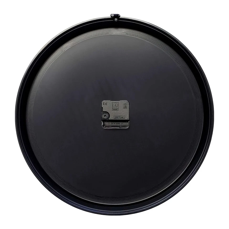 15" Cleveland Guardians Ribbed Frame Wall Clock - Image 3 of 4