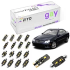 13pcs Super White Interior LED Light Kit For Benz CLK-Class W209/C209 2002-2010