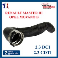 Partsline Turbo-Schlauch Ladeluftschlauch Master III 2.3 DCI Noir Vorne