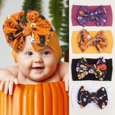 Nylon Hair Accessories Soft Hair Turban Band Head Kids Wrap Bowknot Elastic  