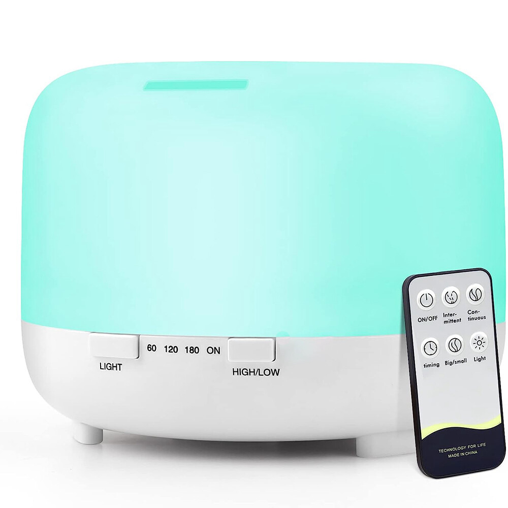 Diffuser Humidifier 500ml Electric Ultrasonic Air Aroma Diff