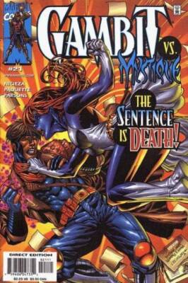 Gambit (1999) #  21 (7.0-FVF) vs. Mystique 2000