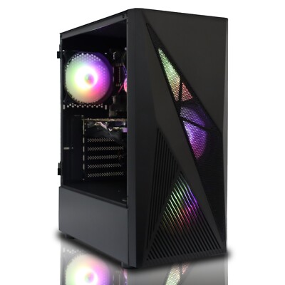 i7 RTX 3050 GAMING PC 16GB DDR3   240GB SSD   1TB HDD   Windows 10   Gehäuse wählbar