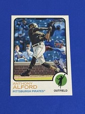 2022 Topps Heritage Anthony Alford #22 Pittsburgh Pirates (C)