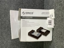 Vintage Orico 6518US3-BK Hard Drive Dock USB 3.0 3.5" SATA Docking Station Black