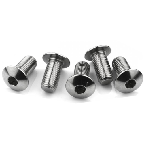M4 M5 M6 M8 M10 SOCKET BUTTON SCREWS A2 STAINLESS DOME HEAD BOLT HEX ALLEN KEY - Picture 1 of 2