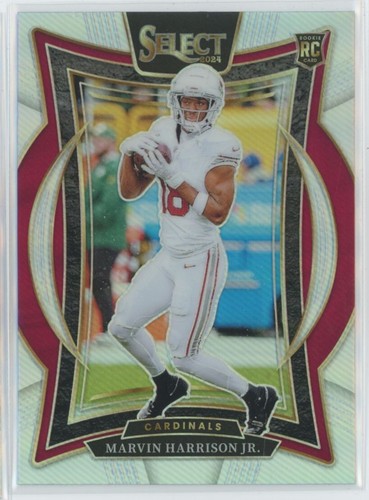 2024 Panini Select Football Silver Concourse RC Marvin Harrison Jr #28 B