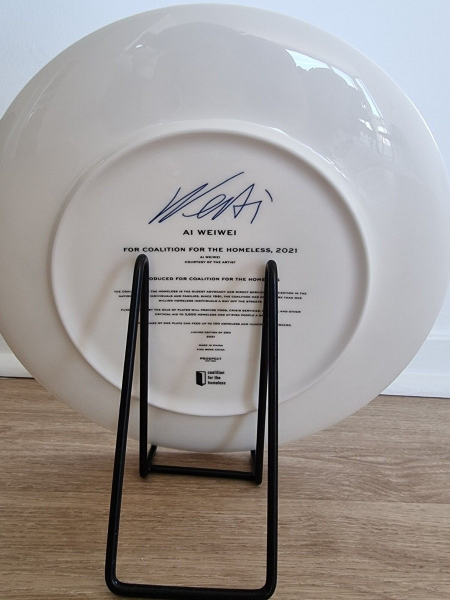 Ai Weiwei Plate 2021 Artist Plate Project Artware Edition