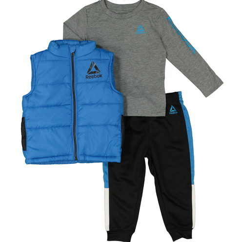 REEBOK Baby Boy 3 Pc Set Puffa 
