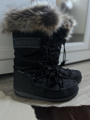 Moonboots, LTrack Monaco, Schwarz, Wie NEU,37