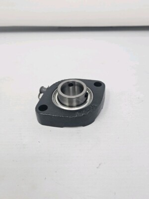KML FD205 2-Bolt 2'' Flange w/ KML SB205-16G 1'' Bore Bearing Insert #A6-41
