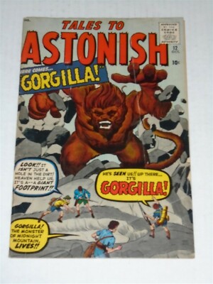 TALES TO ASTONISH #12 VG (4.0) MARVEL COMICS OCTOBER 1960 (SA)**