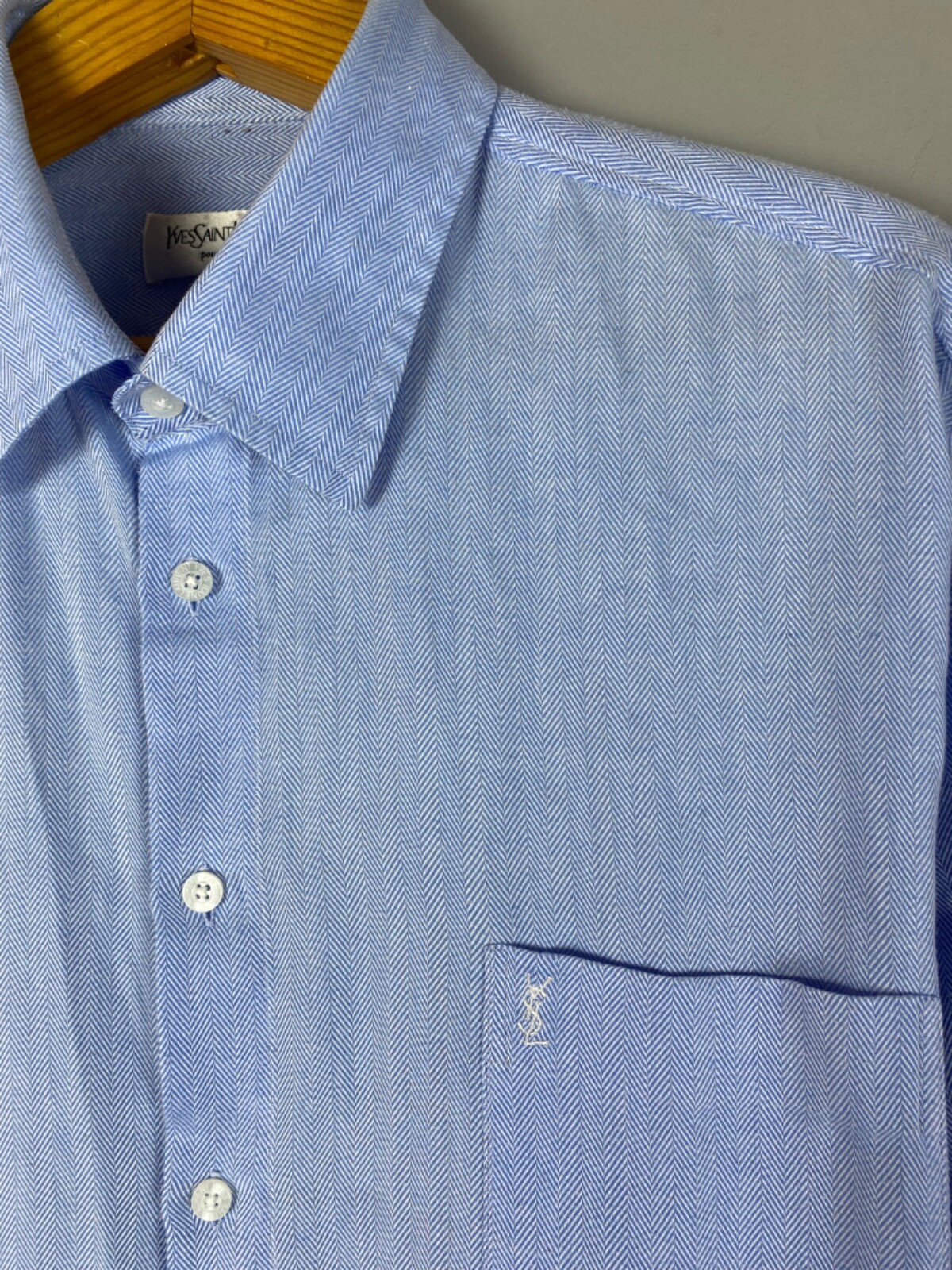 camicia uomo Yves Saint Laurent vintage anni 90 taglia xl