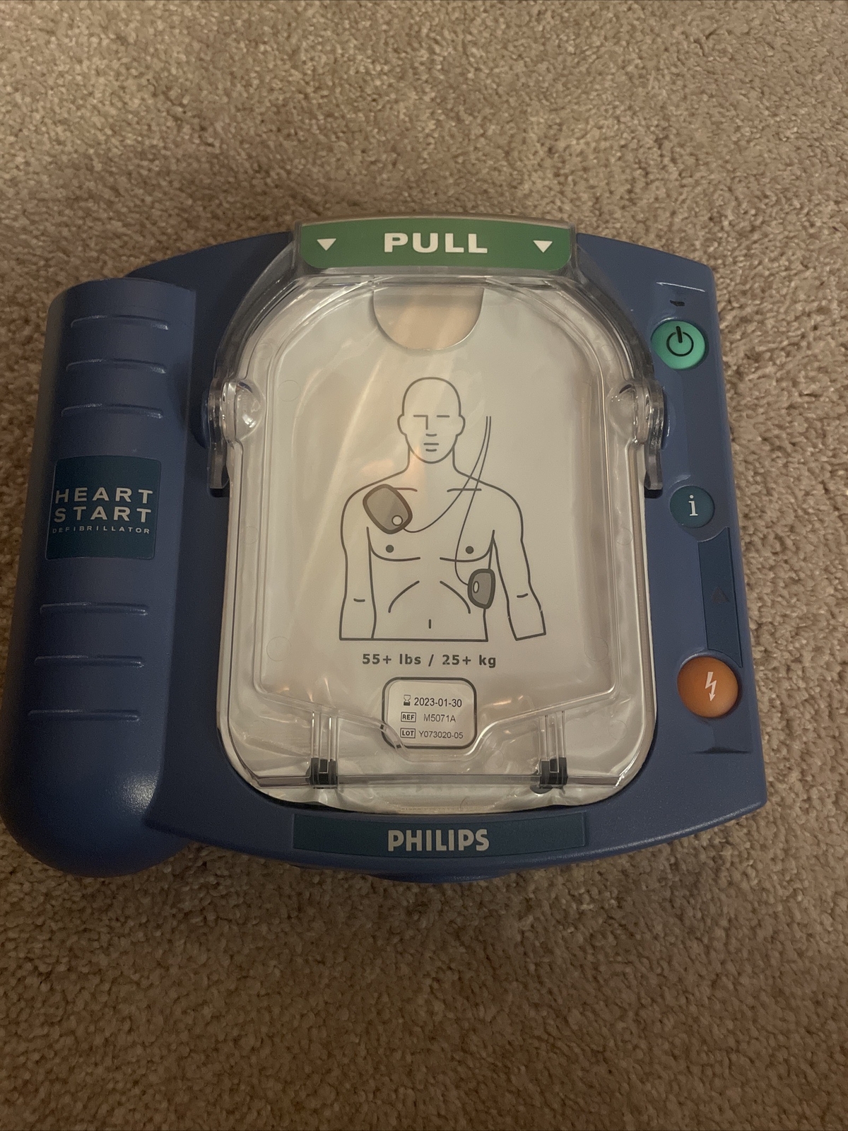 Philips M5066A HeartStart OnSite AED Defibrillator Battery Good Till 6