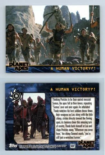 Trading Card Planet of the Apes Collectables