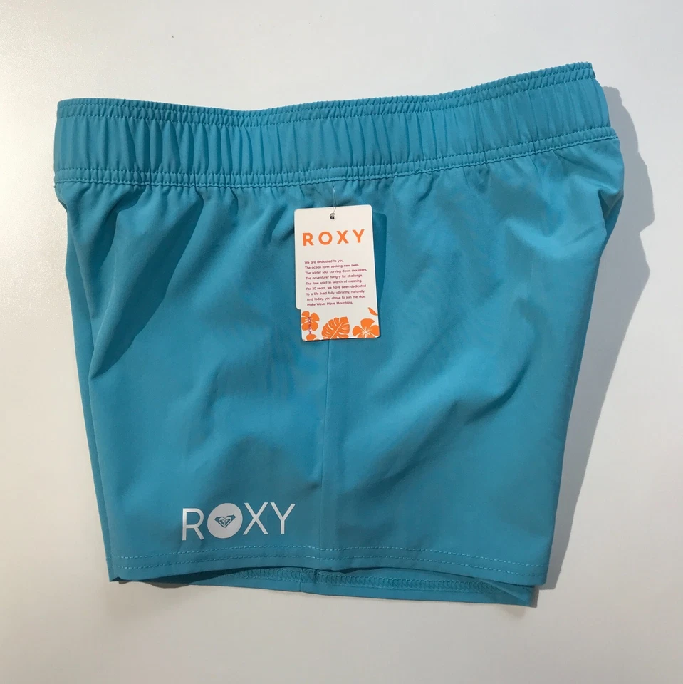 Pantalones Cortos de Tabla Roxy Essentials Azul Maui Talla 14/XL Nadar Playa Nuevos con Etiquetas Foto 3 de 4